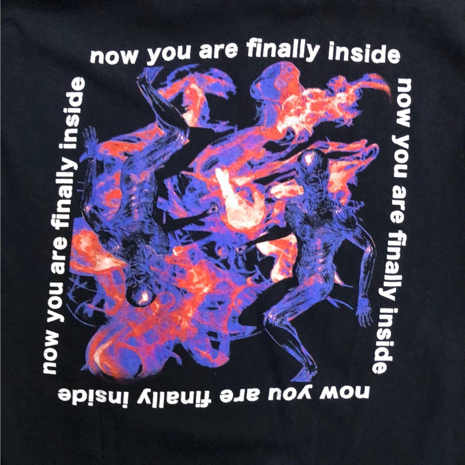Gildan Vintage Y2K Code Orange No Where to Run Shirt Large Size US L / EU 52-54 / 3 - 5 Thumbnail