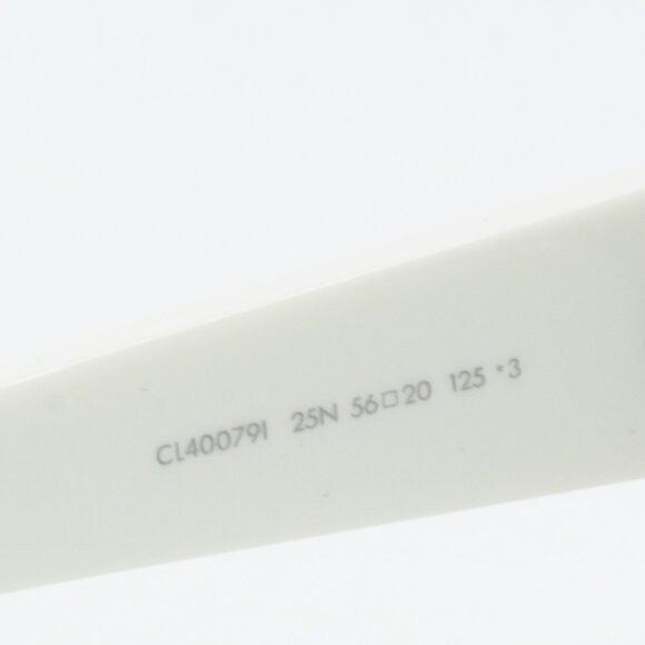 Celine Celine CL40079I 25N Sunglasses Ivory Square Frame Size ONE SIZE - 7 Thumbnail