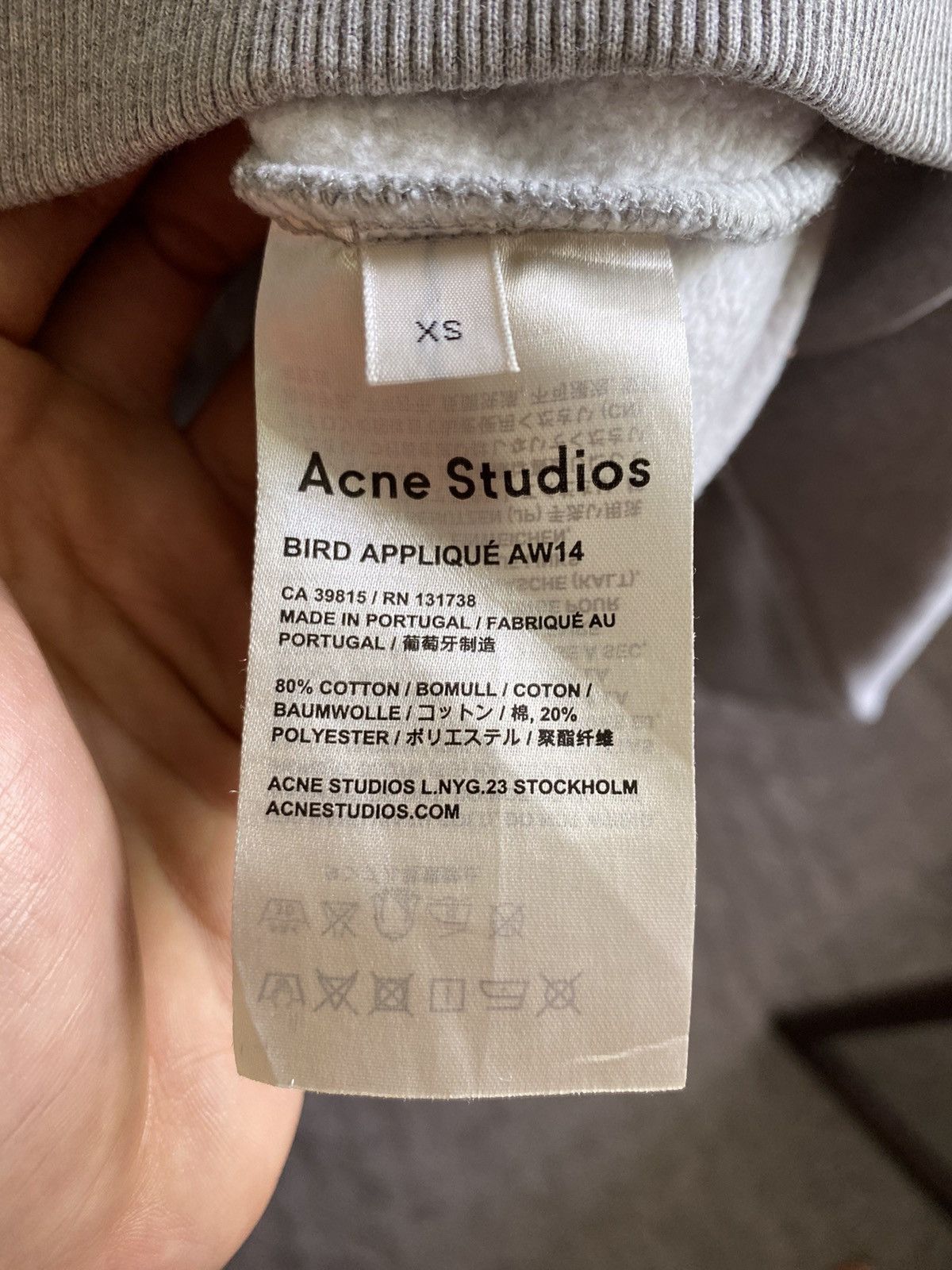 Acne Studios Acne studios bird appliqué aw14 Size XS / US 0-2 / IT 36-38 - 7 Thumbnail
