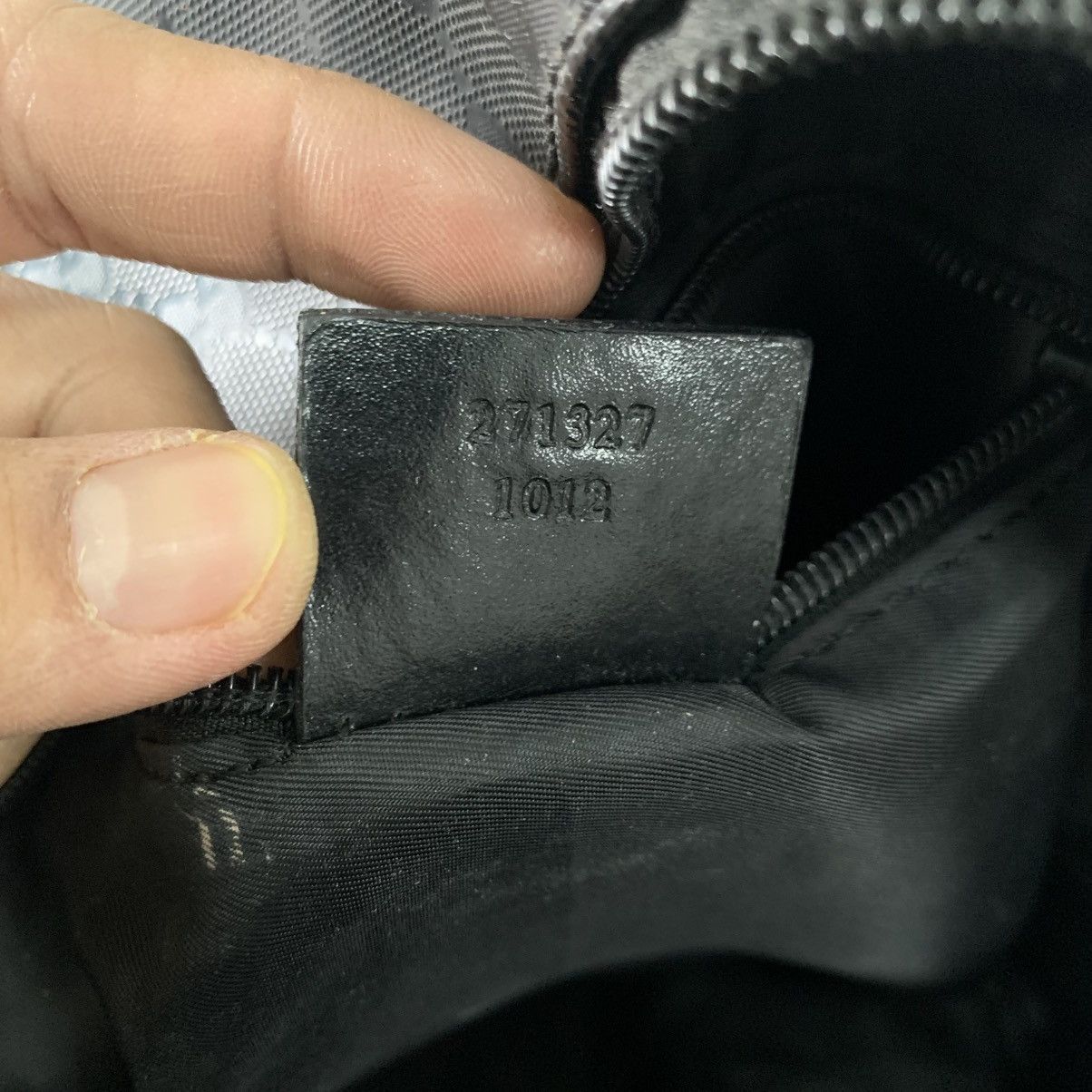 Gucci Gucci Black Monogram Backpack Size ONE SIZE - 12 Thumbnail