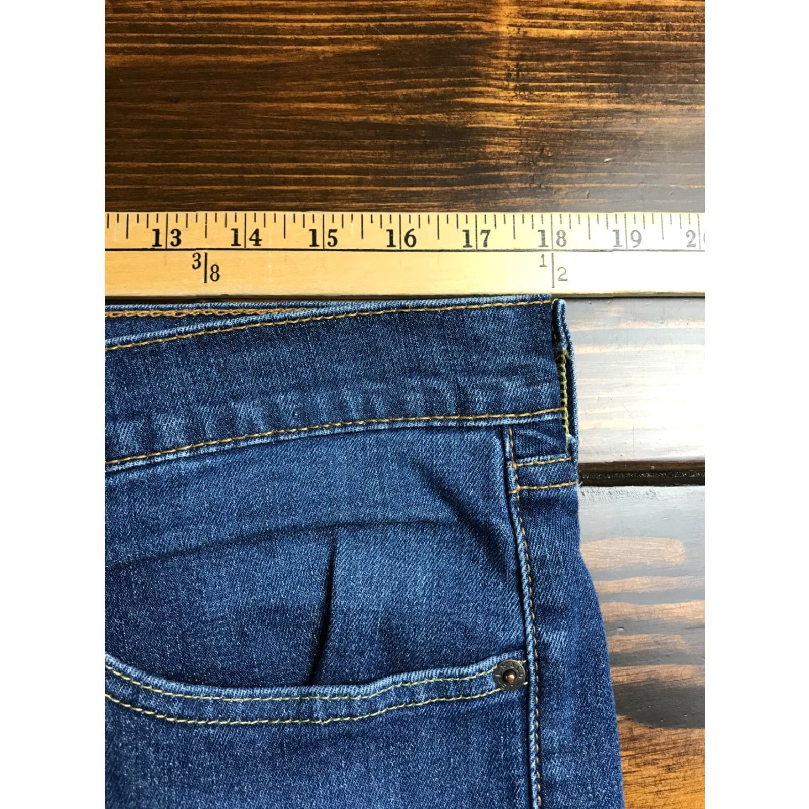 Levi's Levi's 505 Jeans Men's Size 34x32 Blue Denim Straight Leg Pockets Size US 34 / EU 50 - 4 Thumbnail