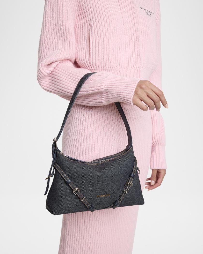Givenchy os11x0726 Size: OS / Voyou Mini Shoulder Bag in Denim Blue Size ONE SIZE - 2 Thumbnail
