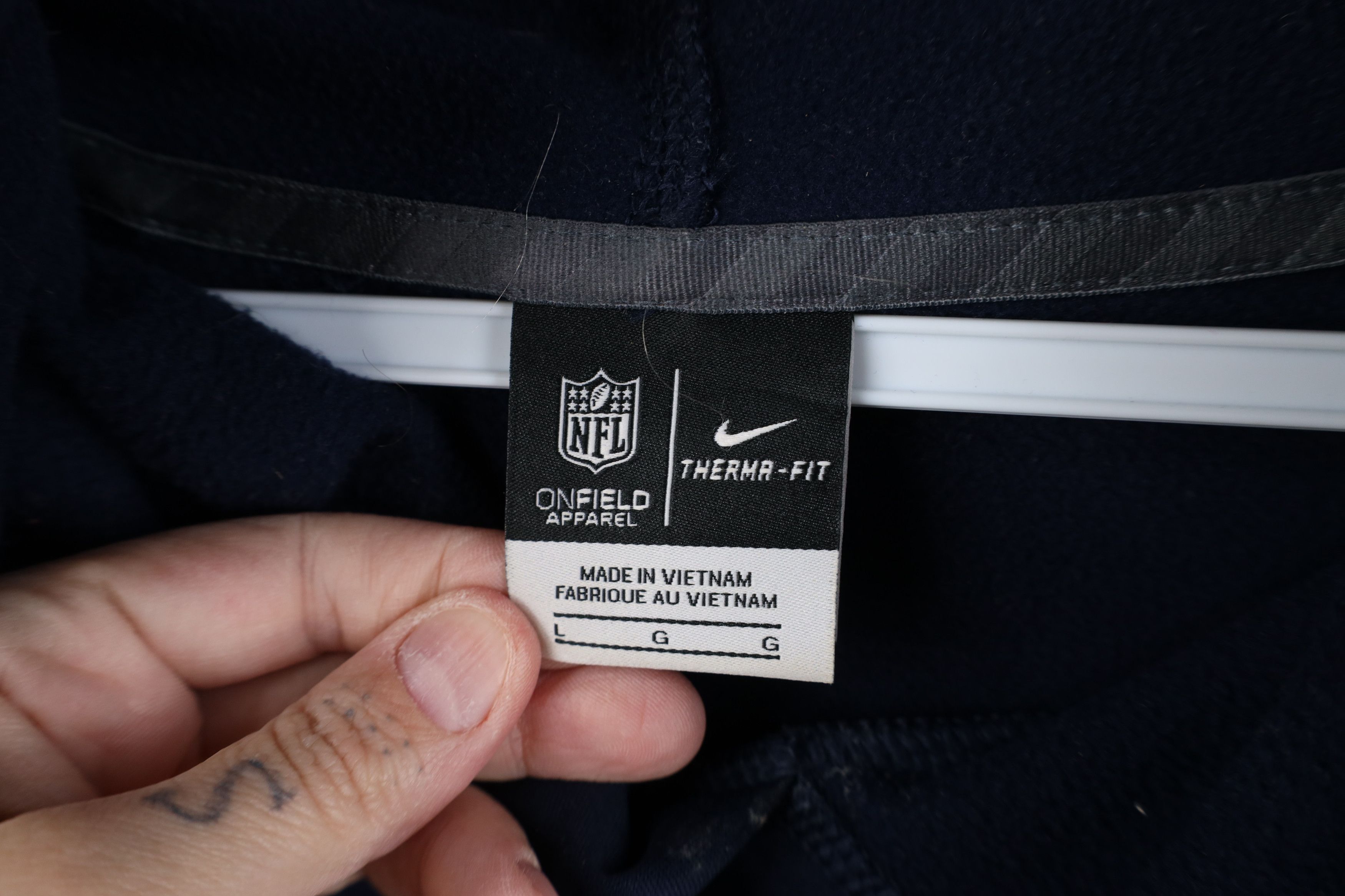 Nike Nike On Field Los Angeles Chargers Football Hoodie Blue Size US L / EU 52-54 / 3 - 12 Thumbnail