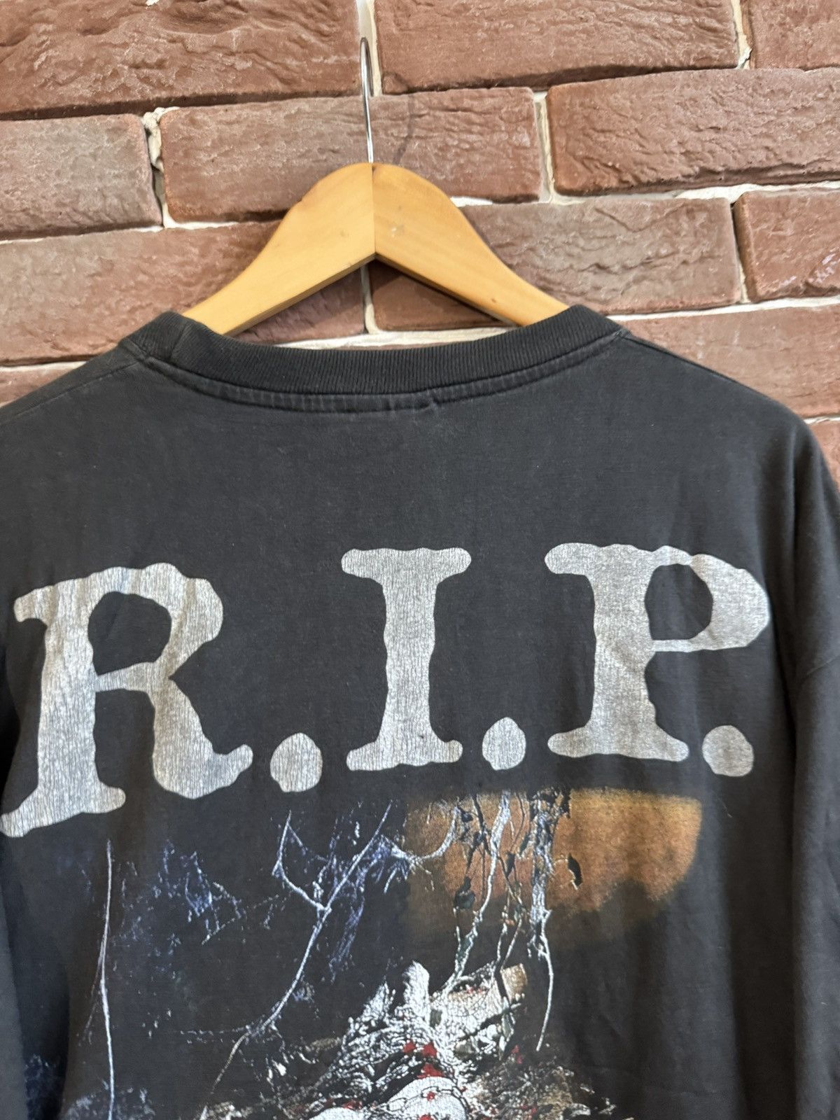Band Tees Vintage 1998 Cradle of Filth Life Is Sacrifice Band Tshirt Size US XL / EU 56 / 4 - 9 Thumbnail