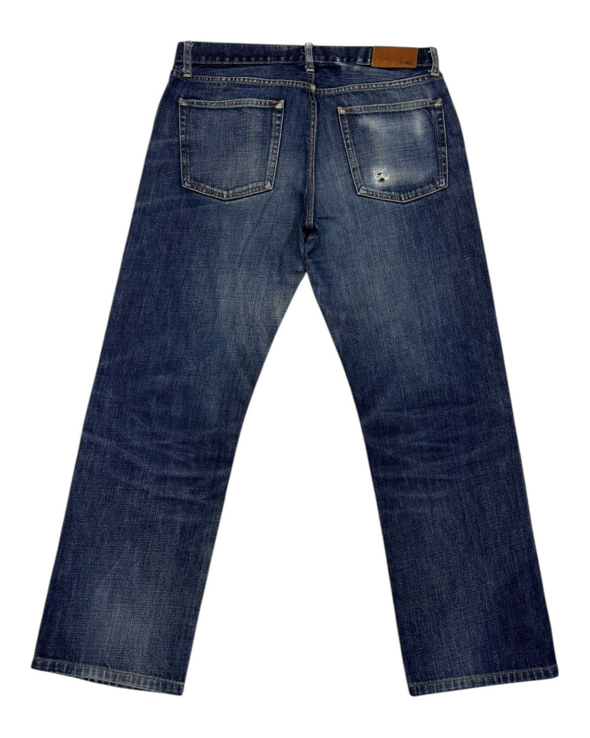 Jean × Undercover × Uniqlo UNIQLO S-002 DENIM BAGGY JEAN UNDERCOVER STYLE BASIC Size US 34 / EU 50 - 2 Thumbnail