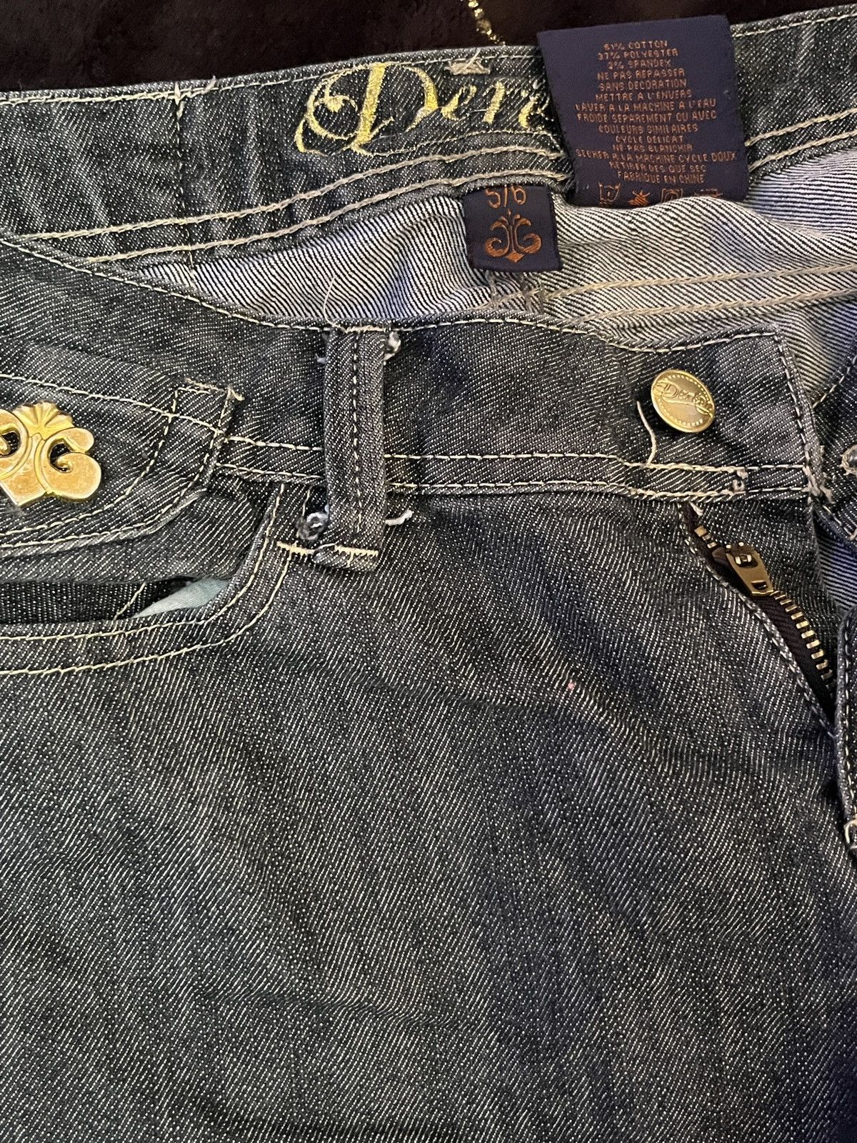 Vintage y2k 90s denim i thrifted Size 28" / US 6 / IT 42 - 7 Thumbnail