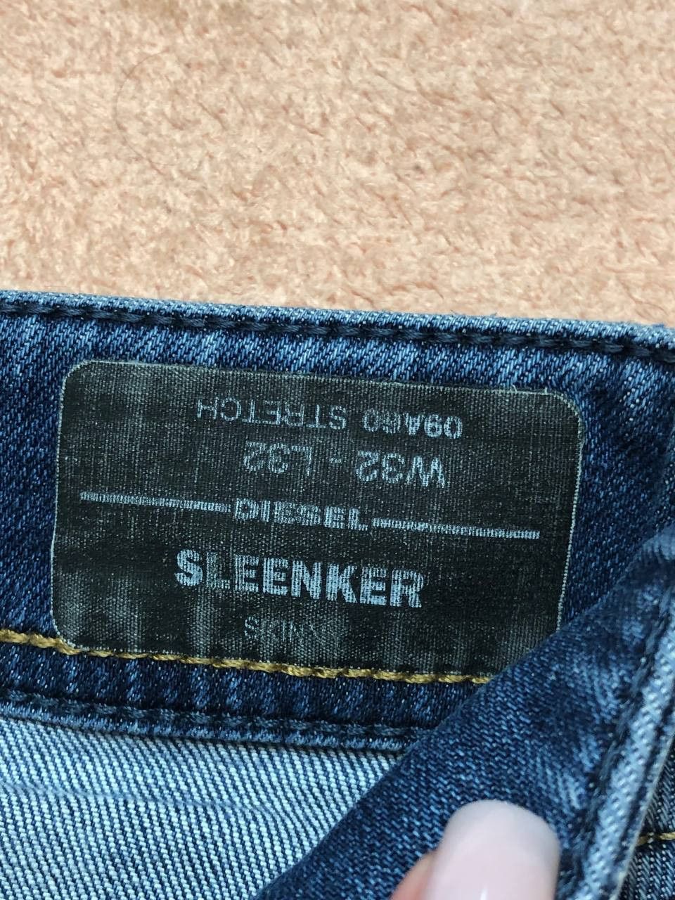 Diesel Vintage Diesel Sleenker Slim Denim Jeans Streetwear Size 32 Size US 32 / EU 48 - 2 Thumbnail