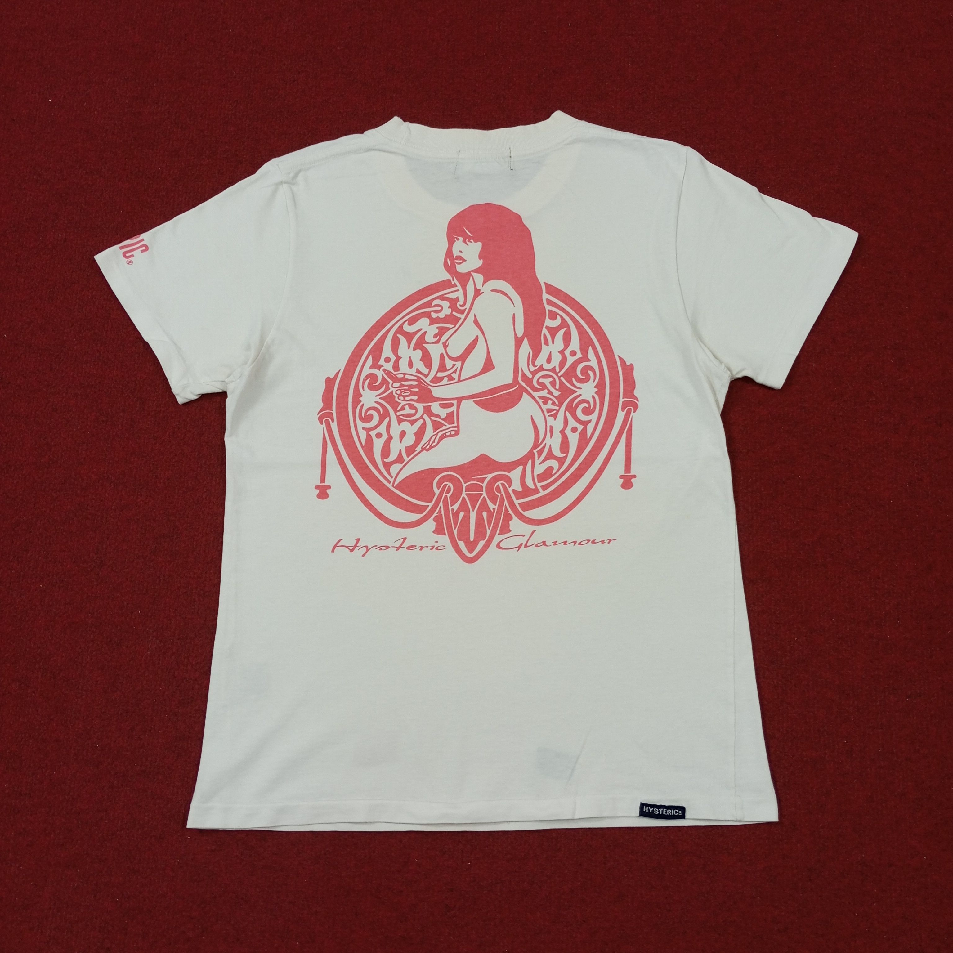 Hysteric Glamour × Japanese Brand × Vintage Hysteric Glamour Japanese Brand Vintage Tshirt Size US S / EU 44-46 / 1 - 1 Thumbnail