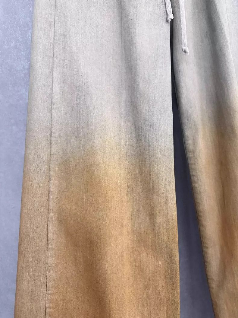 Rick Owens Rick Owens size xs 24 SS Gradient Wash Denim Wide-Leg Pant Size US 28 / EU 44 - 4 Thumbnail