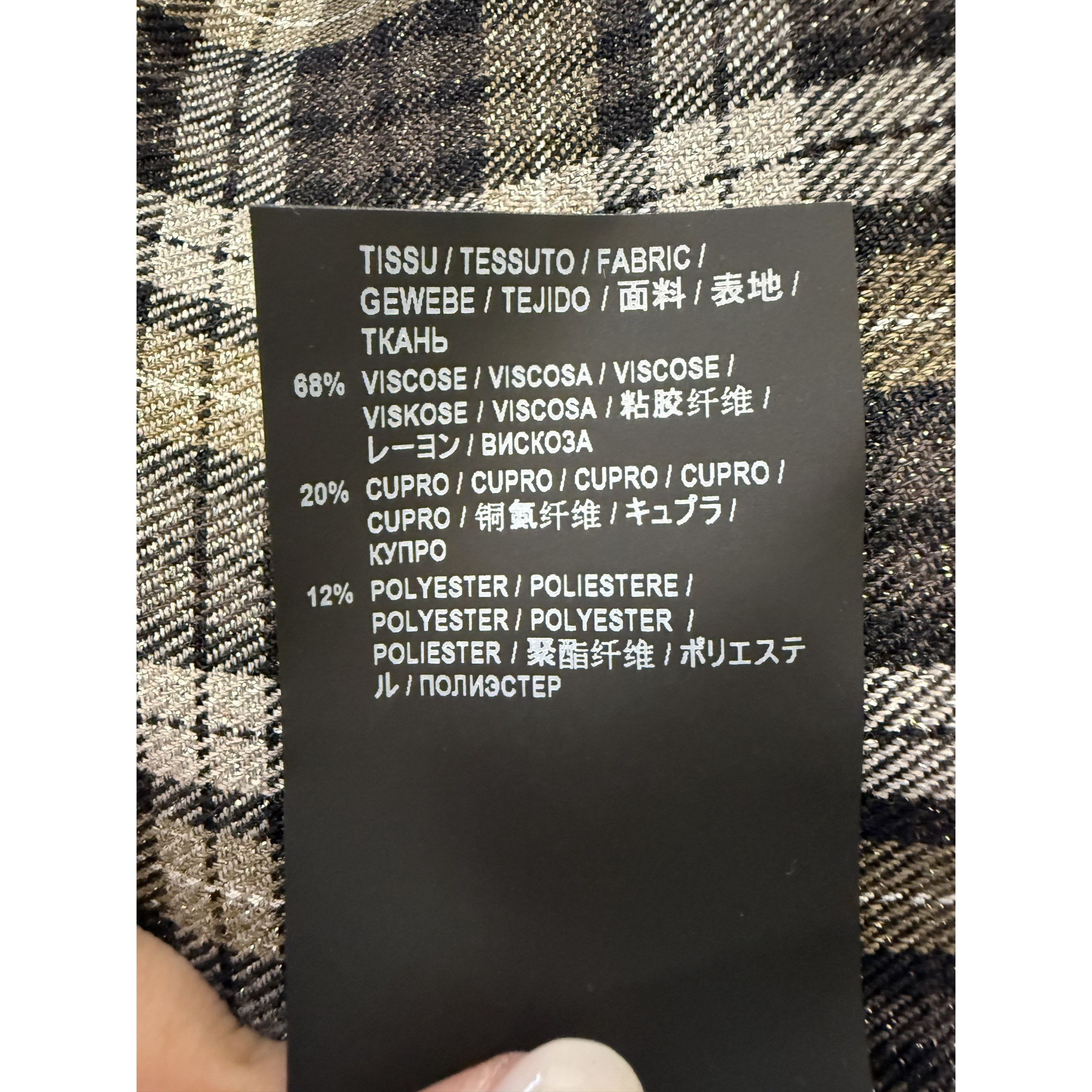 Saint Laurent Paris Saint Laurent Paris Mens Plaid Button-Up Shirt S Made In Jap Size S / US 4 / IT 40 - 5 Thumbnail
