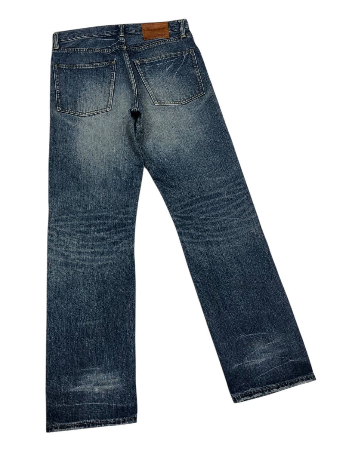 Sugar Cane Vintage Journal Standard Selvedge Jeans Distressed Denim Size US 30 / EU 46 - 6 Thumbnail