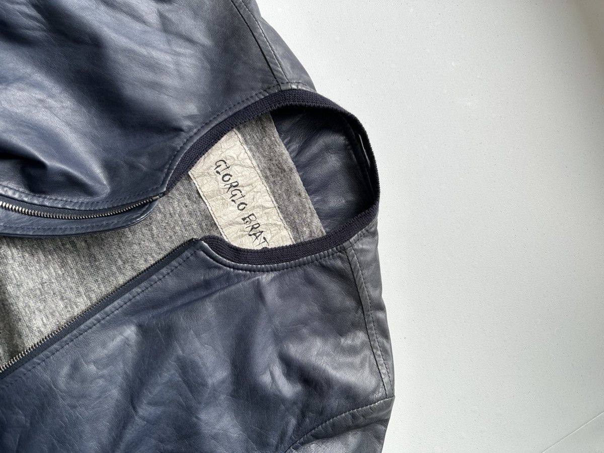 Giorgio Brato Archiv Vintage Y2k Giorgio Leather Jacket Size US M / EU 48-50 / 2 - 7 Thumbnail