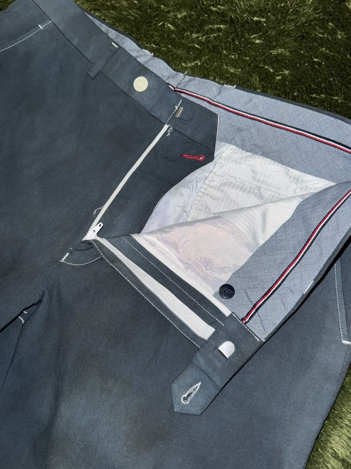 Tommy Hilfiger [W38/L32] Tommy Hilfiger hand dying washed cotton trouser Size US 38 / EU 54 - 3 Thumbnail