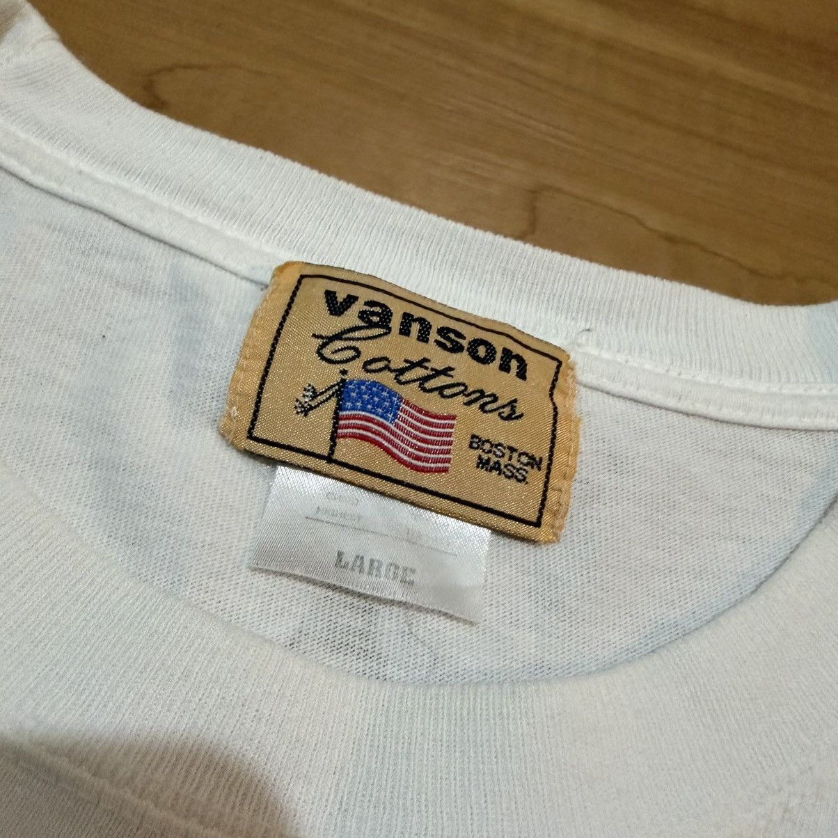 Vanson Leathers Vanson leathers logo t-shirt Size US L / EU 52-54 / 3 - 4 Thumbnail