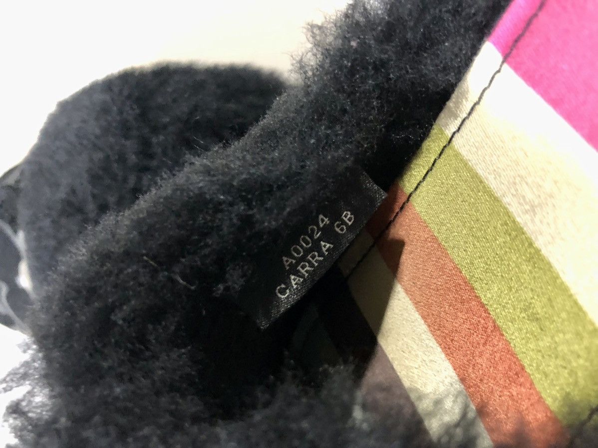 Coach Coach carra black suede/shearling logo slides 6 Size US 6 / IT 36 - 7 Thumbnail