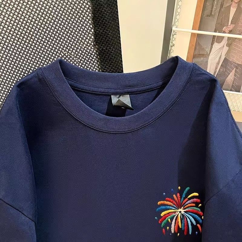 Other Funky Colorful Firework Back Print T-Shirt Size US M / EU 48-50 / 2 - 3 Thumbnail