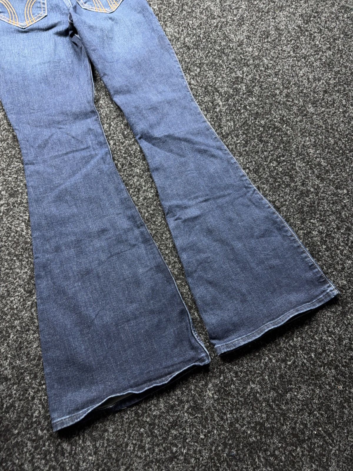 Hollister Hollister Avant Garde Ultra High Rise Flare Denim Jeans W25R Size 25" / US 0 / IT 36 - 14 Thumbnail