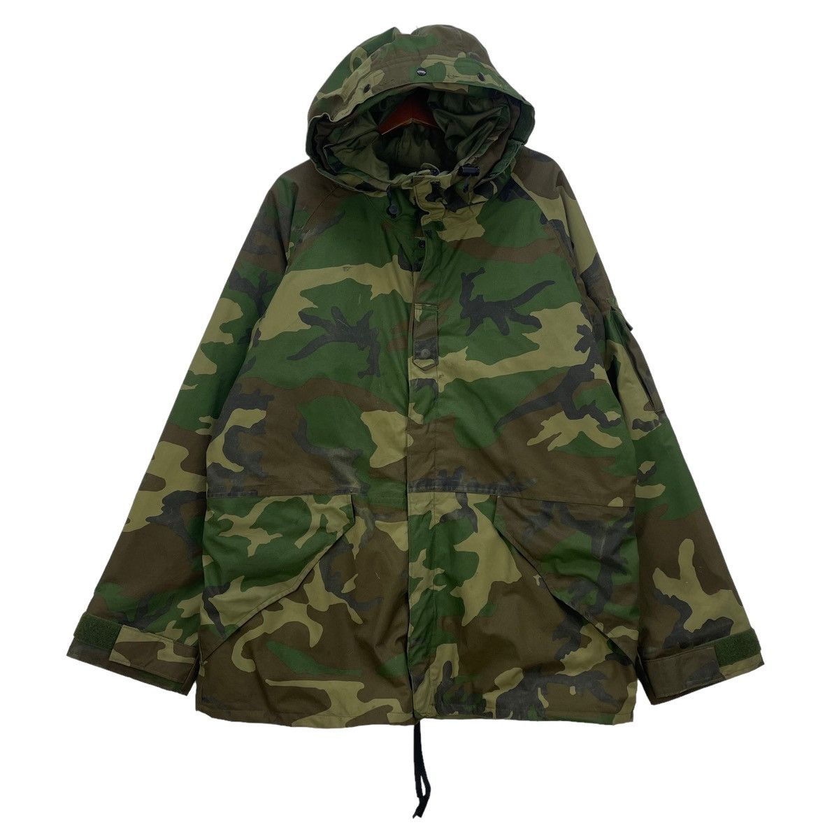 Other Vintage Large Long Parka Camouflage Jacket Size US L / EU 52-54 / 3 - 1 Thumbnail