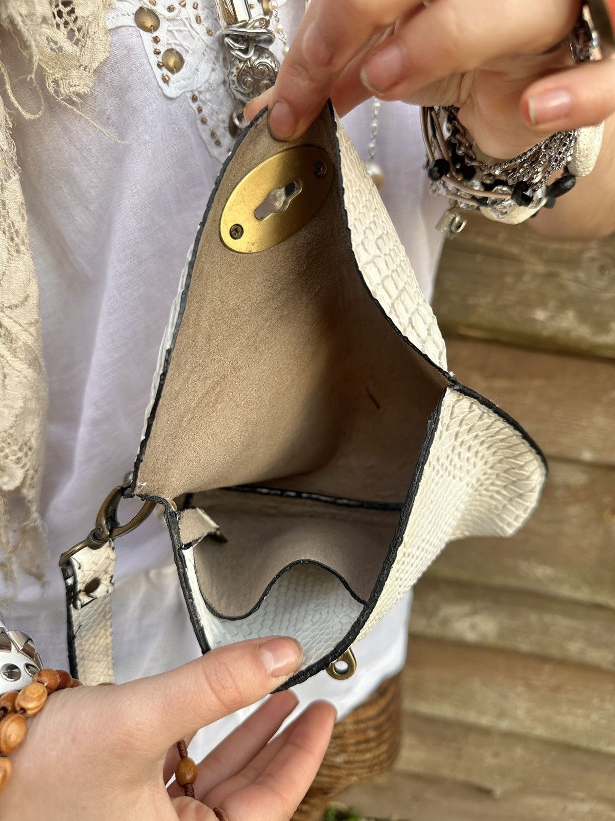 Vintage Vintage white leather cocktail clutch Size ONE SIZE - 3 Thumbnail