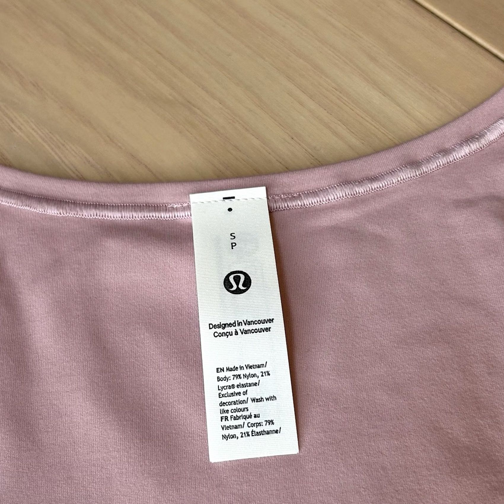 Lululemon Lululemon Bodysuit Women’s Small Square Neck Sleeveless Wundermost Nulu Pink Light Support Snap Hats? Size S / US 4 / IT 40 - 5 Thumbnail