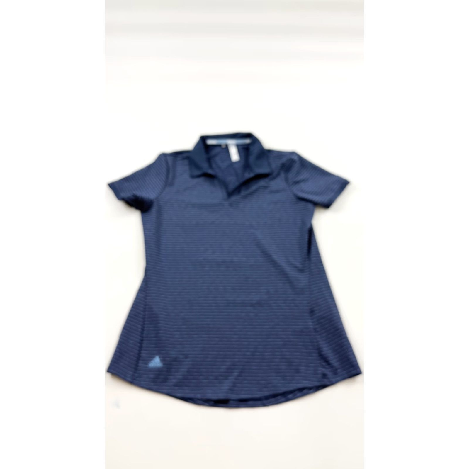 Adidas Adidas Polo Shirt Womens Small Striped Lightweight Performance Golf Polo Shirt Size S / US 4 / IT 40 - 2 Thumbnail