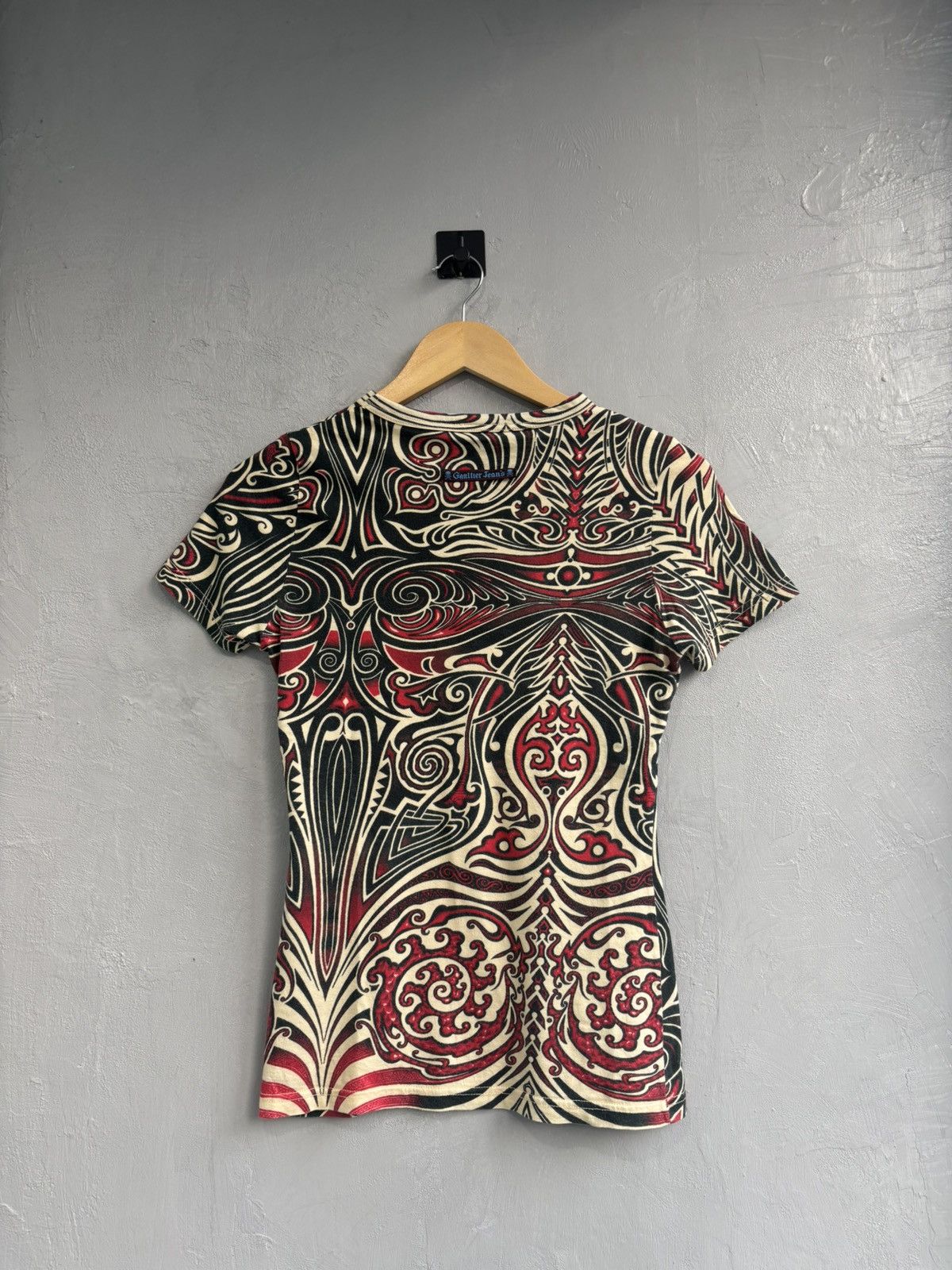 Jean Paul Gaultier Jean Paul Gaultier SS1996 cyberbaba tribal tatoo top Size S / US 4 / IT 40 - 6 Thumbnail