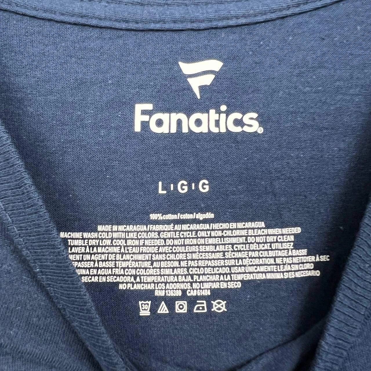 Other New York City FC Shirt Men Fanatics Short Sleeve Crew Neck L Size US L / EU 52-54 / 3 - 6 Thumbnail