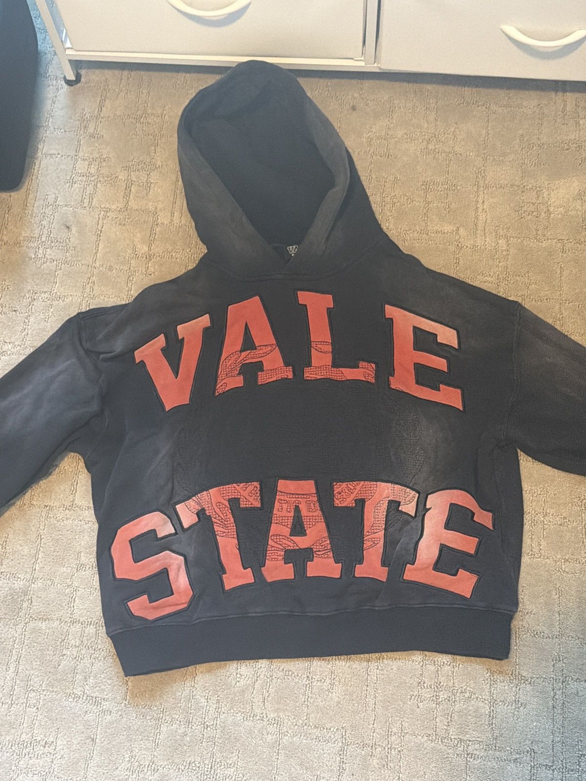 Vale Vale state black hoodie Size US XL / EU 56 / 4 - 1 Thumbnail