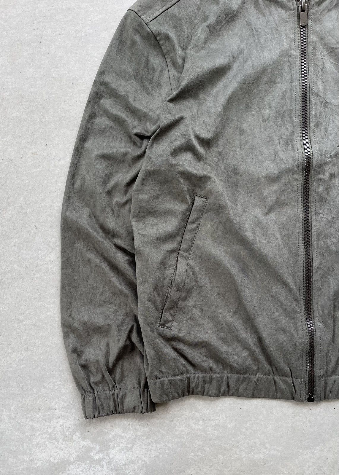 Rhude × Zara Zara Men's Oversized Suede Bomber Jacket Size US XL / EU 56 / 4 - 3 Thumbnail