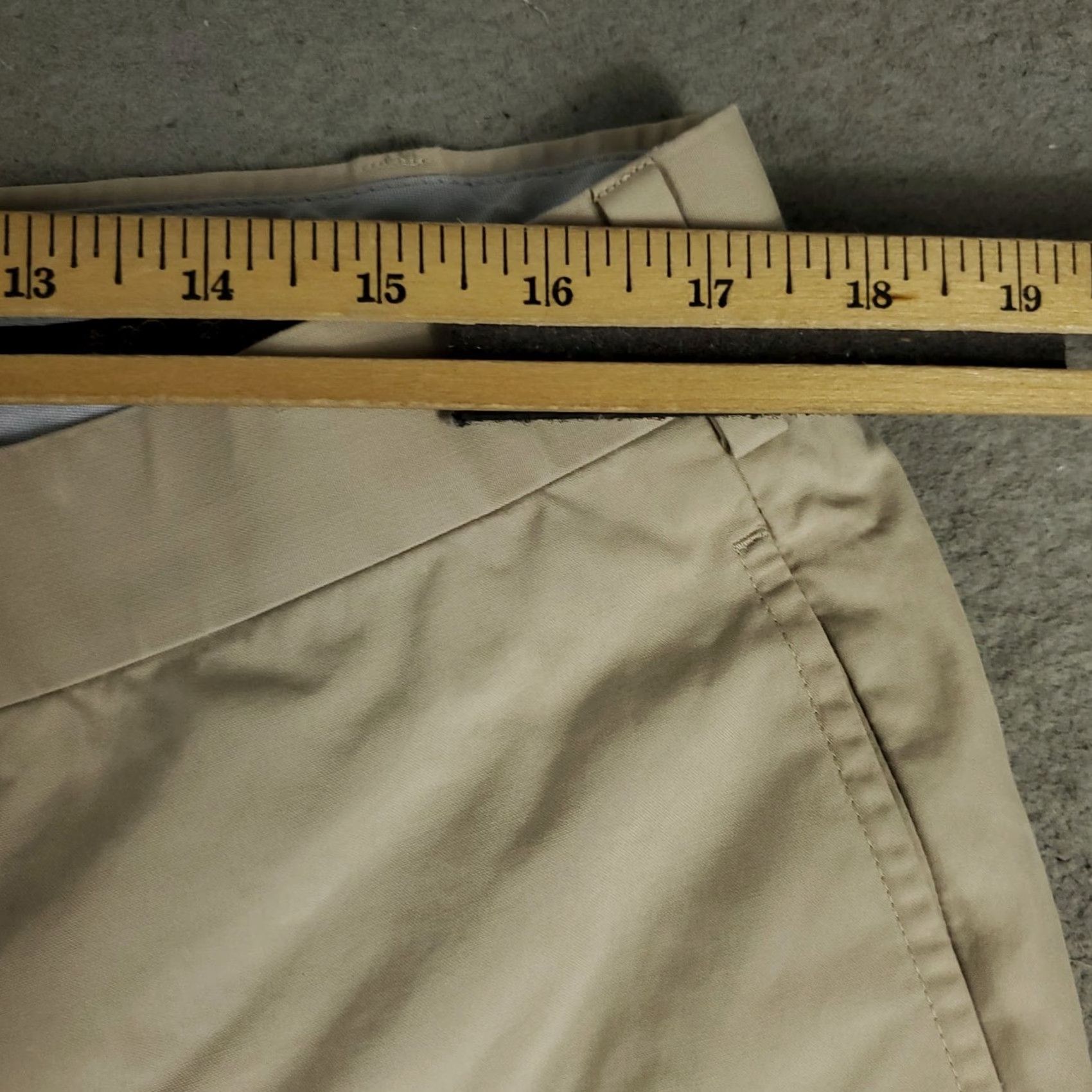 Brooks Brothers Brooks Brothers Pants Mens 38x30 Beige Chino Flat Front Regular Straight Sit Size US 38 / EU 54 - 4 Thumbnail
