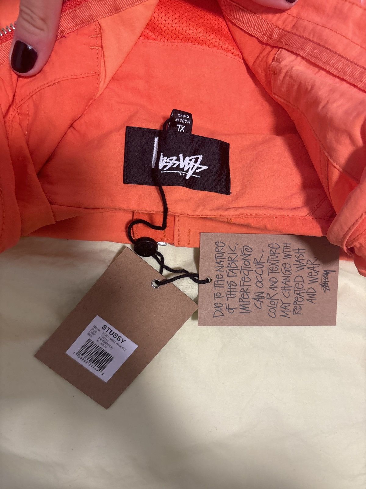 ★Stussy Wave Dye Beach Shell Jacket Persimmon★ Beach Shell Wave Dye – Persimmon | Outerwear | Stüssy UK