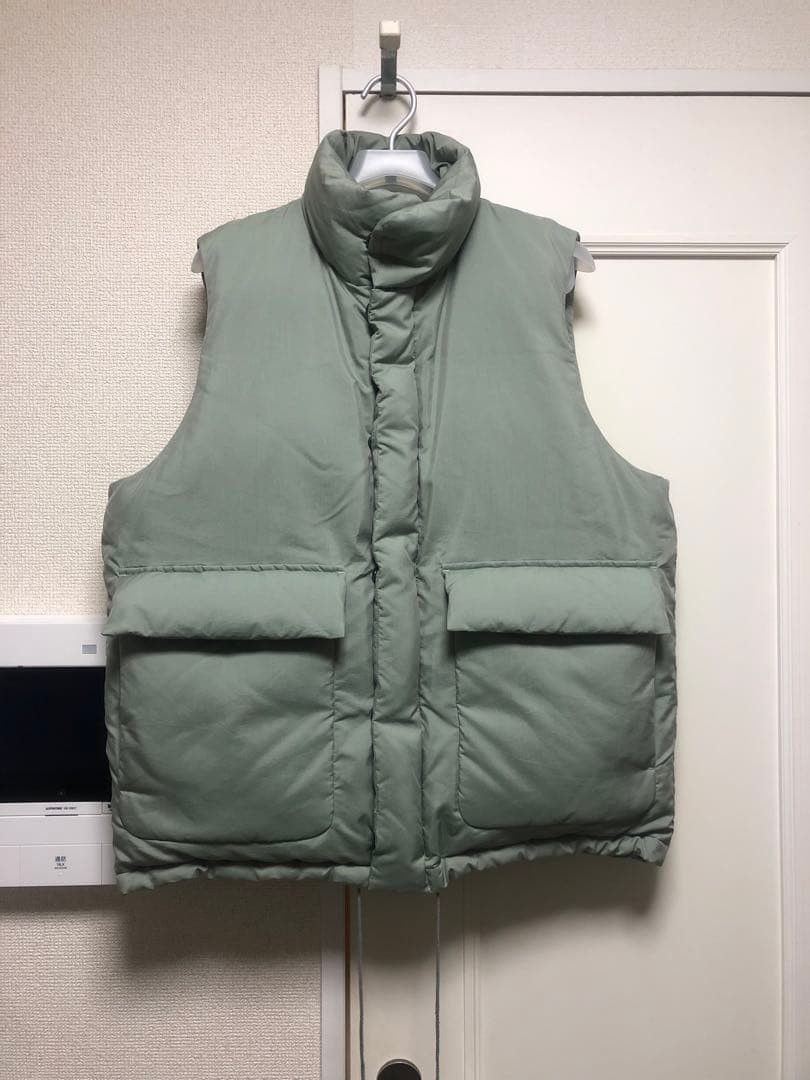 Auralee 19AW LIGHT FINX POLYESTER DOWN VEST Size US XS / EU 42 / 0 - 1 Thumbnail