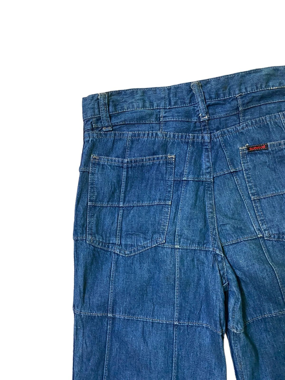 Hysteric Glamour × Japanese Brand Flared Vintage TEXWOOD FADED Bell Bottom Talon Denim Jeans Size US 27 - 13 Thumbnail