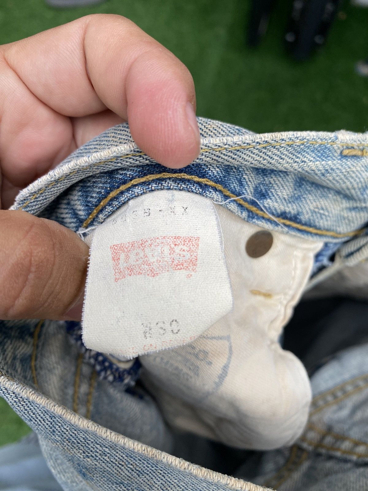 Levi's Vintage Clothing W30x34 Vintage levi's 503B Redline dirt Size US 30 / EU 46 - 8 Thumbnail