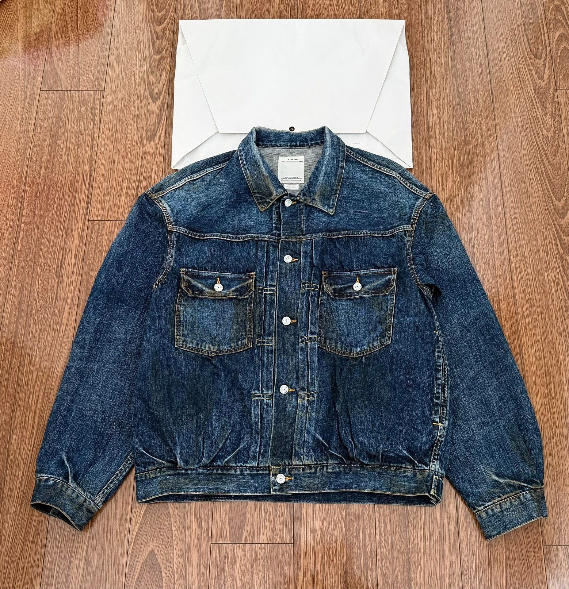 Visvim VISVIM 101XX DRY DMGD-1006 Denim Jacket Size US L / EU 52-54 / 3 - 3 Thumbnail