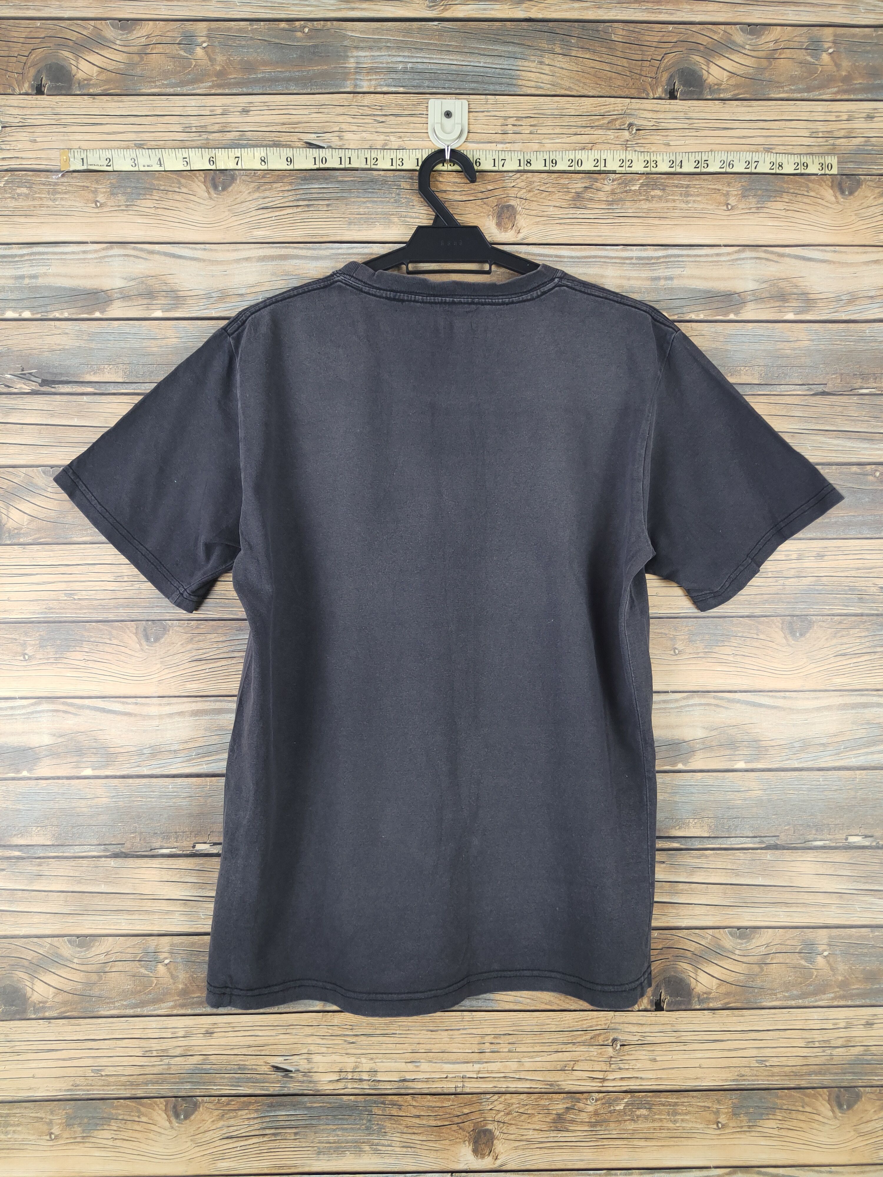 Japanese Brand DL columbus Black Faded Short Sleeve T-shirt #635 Size US M / EU 48-50 / 2 - 8 Thumbnail