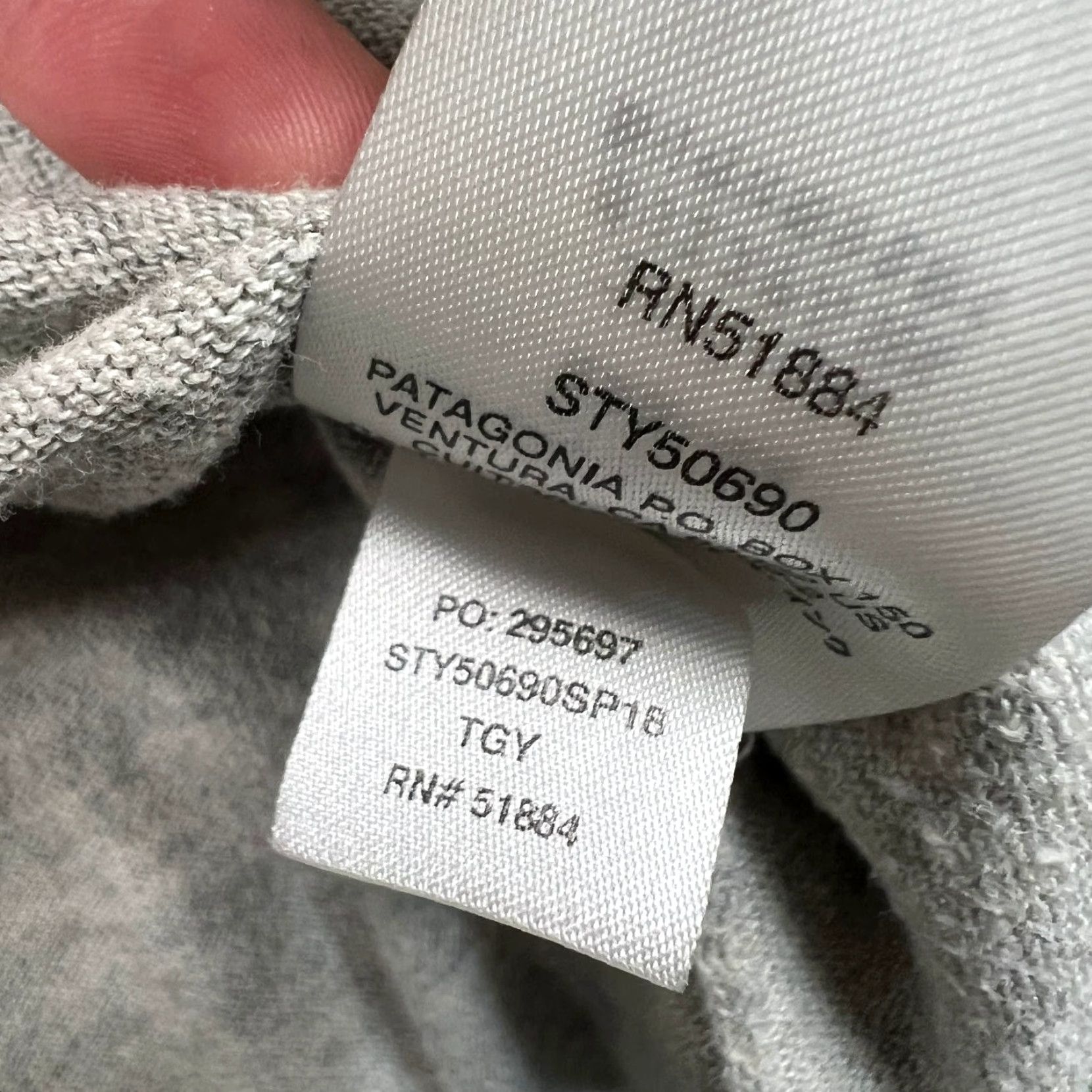 Patagonia Patagonia Sweater Women's Gray M Organic Cotton Blend Crew Neck Pullover Relaxed Fit Casual Knit Size M / US 6-8 / IT 42-44 - 6 Thumbnail