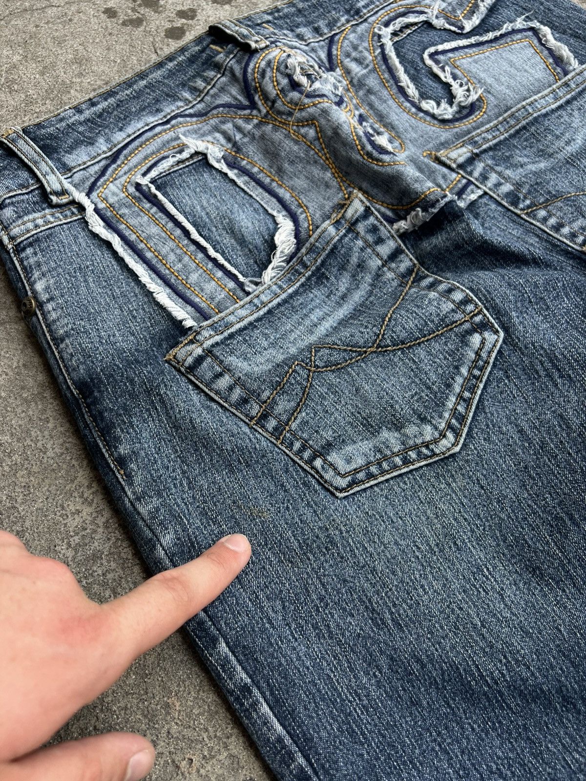 Dolce & Gabbana Crazy Vintage Dolce & Gabbana Big Logo Shorts Y2k Hysteric Size 28" / US 6 / IT 42 - 4 Thumbnail