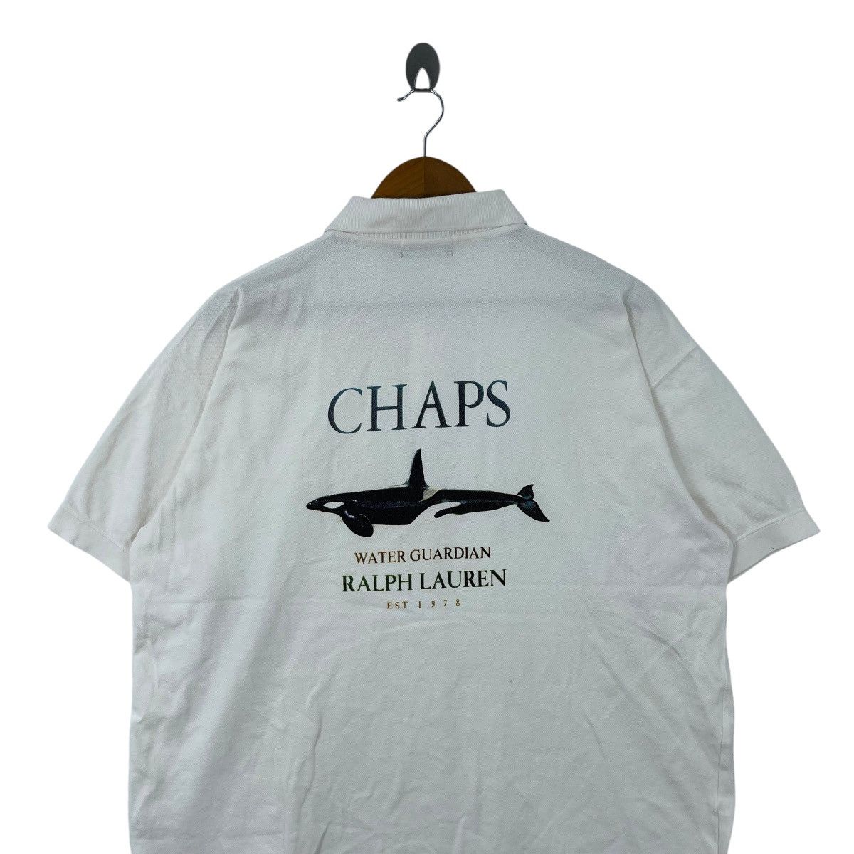 Chaps × Ralph Lauren Vintage Chaps Ralph Lauren Polo Tee Shirt Size US L / EU 52-54 / 3 - 2 Thumbnail