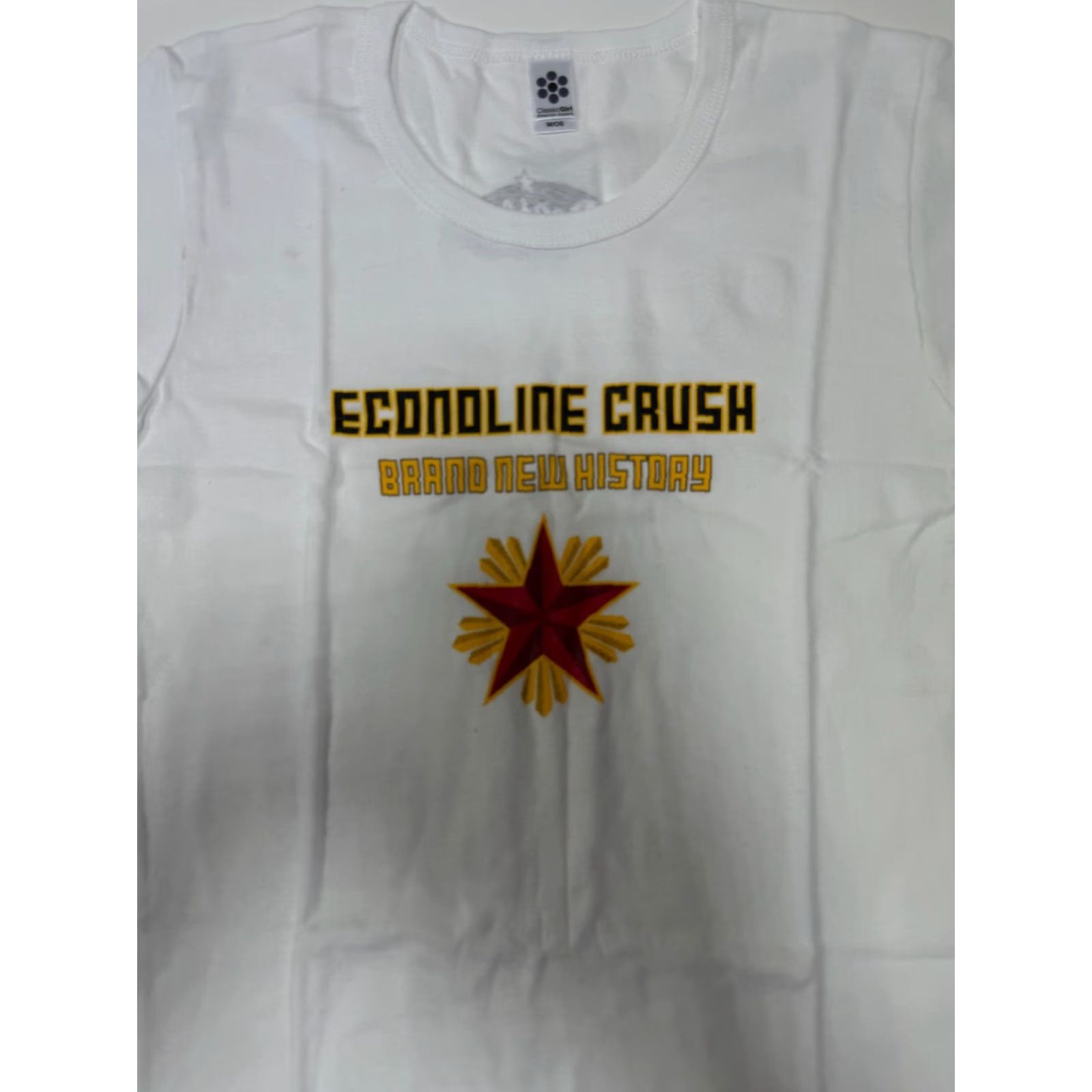 J Brand VINTAGE ECONOLINE CRUSH T-Shirt Unisex Adult M White Sleeveless Collectible 90s Band Tee Size M / US 6-8 / IT 42-44 - 2 Thumbnail