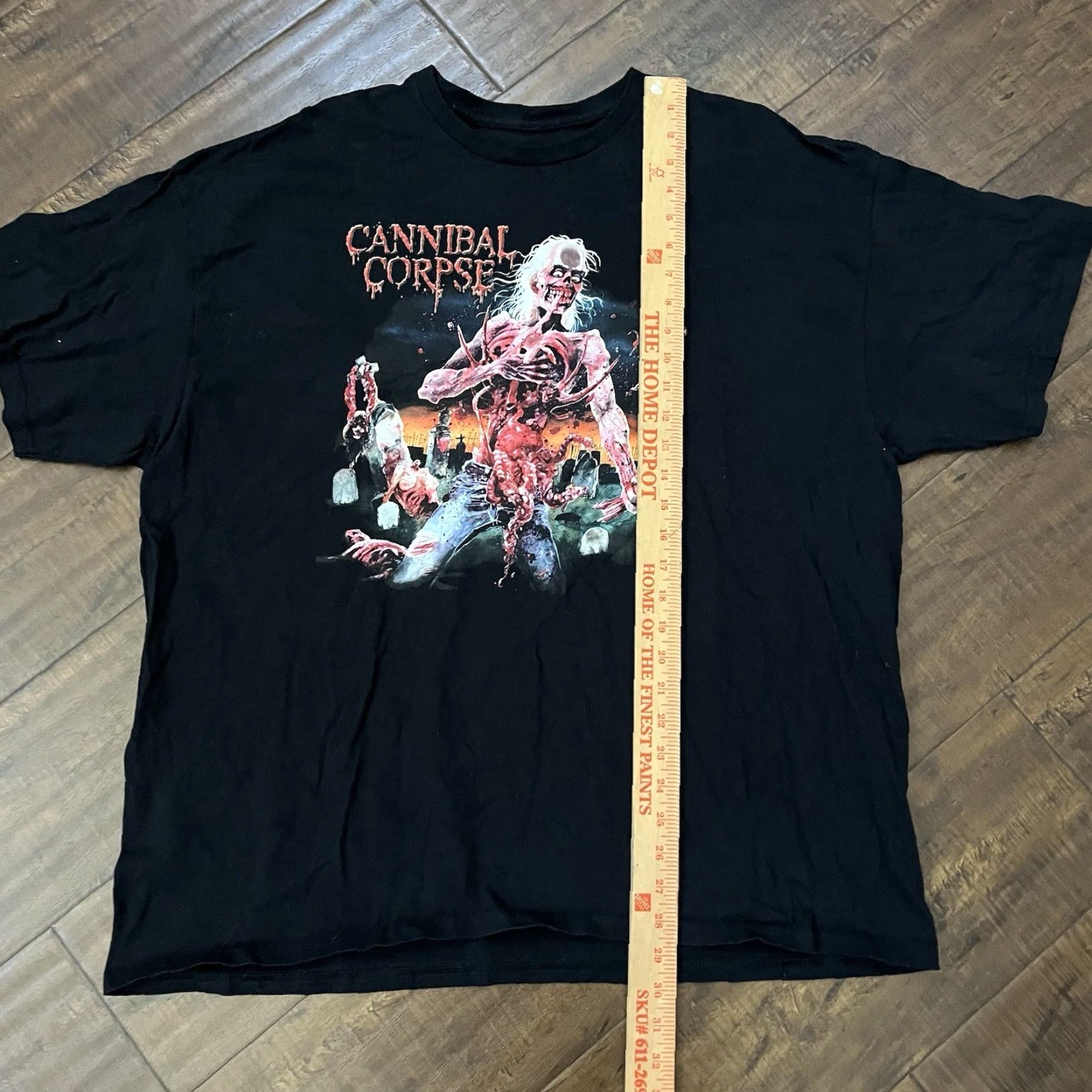 Doublet VINTAGE Cannibal Corpse T-Shirt Mens XL Black Double-Sided Band Tee Obituary Amon Amarth Size US XL / EU 56 / 4 - 6 Thumbnail