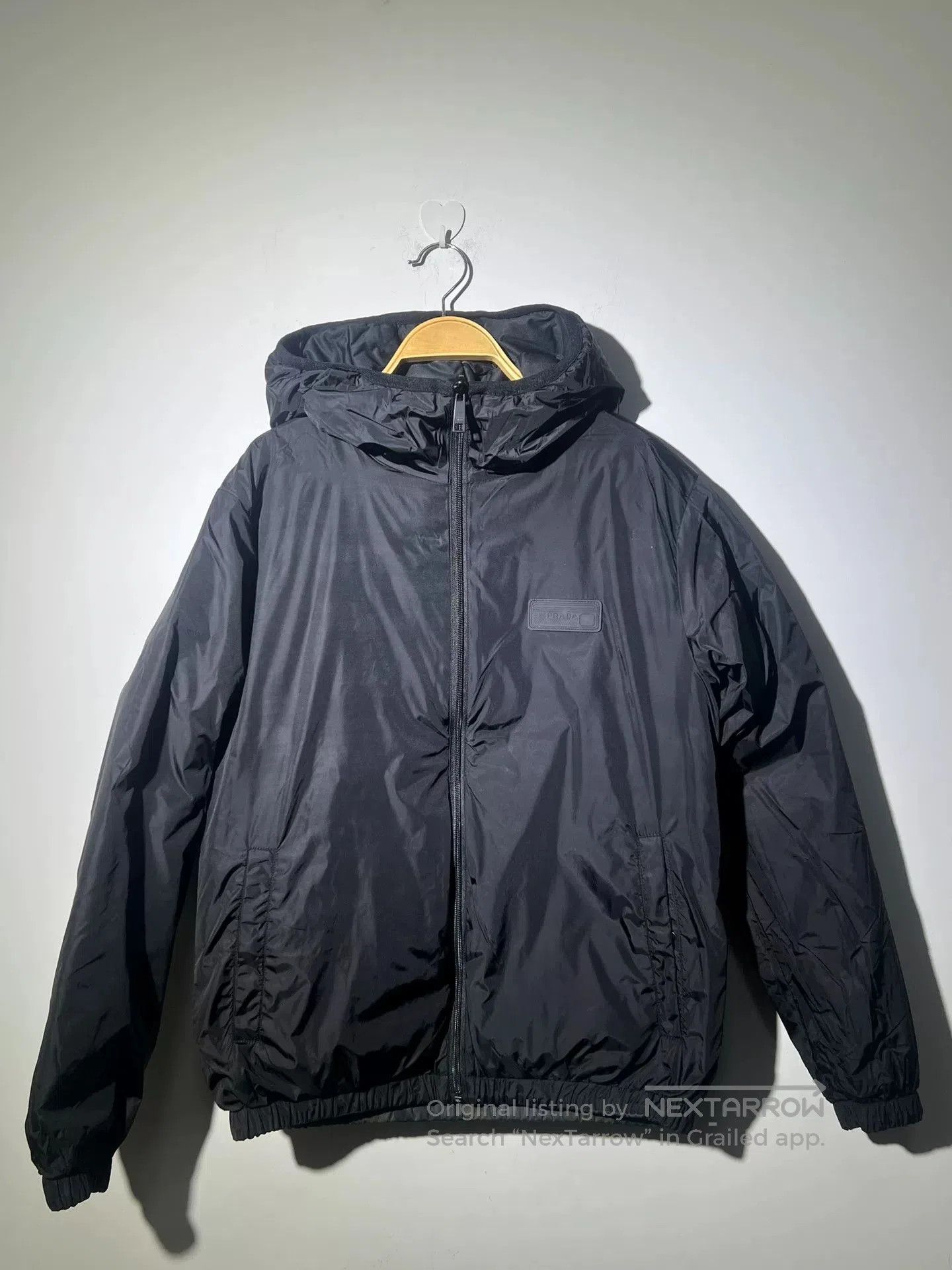 Prada PRADA Reversible Down Jacket Black Camouflage. Size US L / EU 52-54 / 3 - 4 Thumbnail