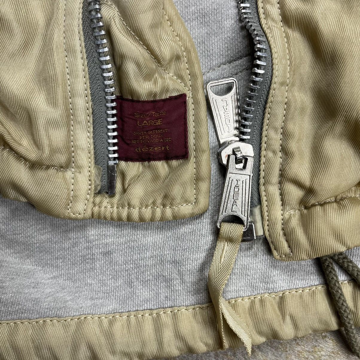 Vintage 90s Dezert + plus reversible bomber jacket