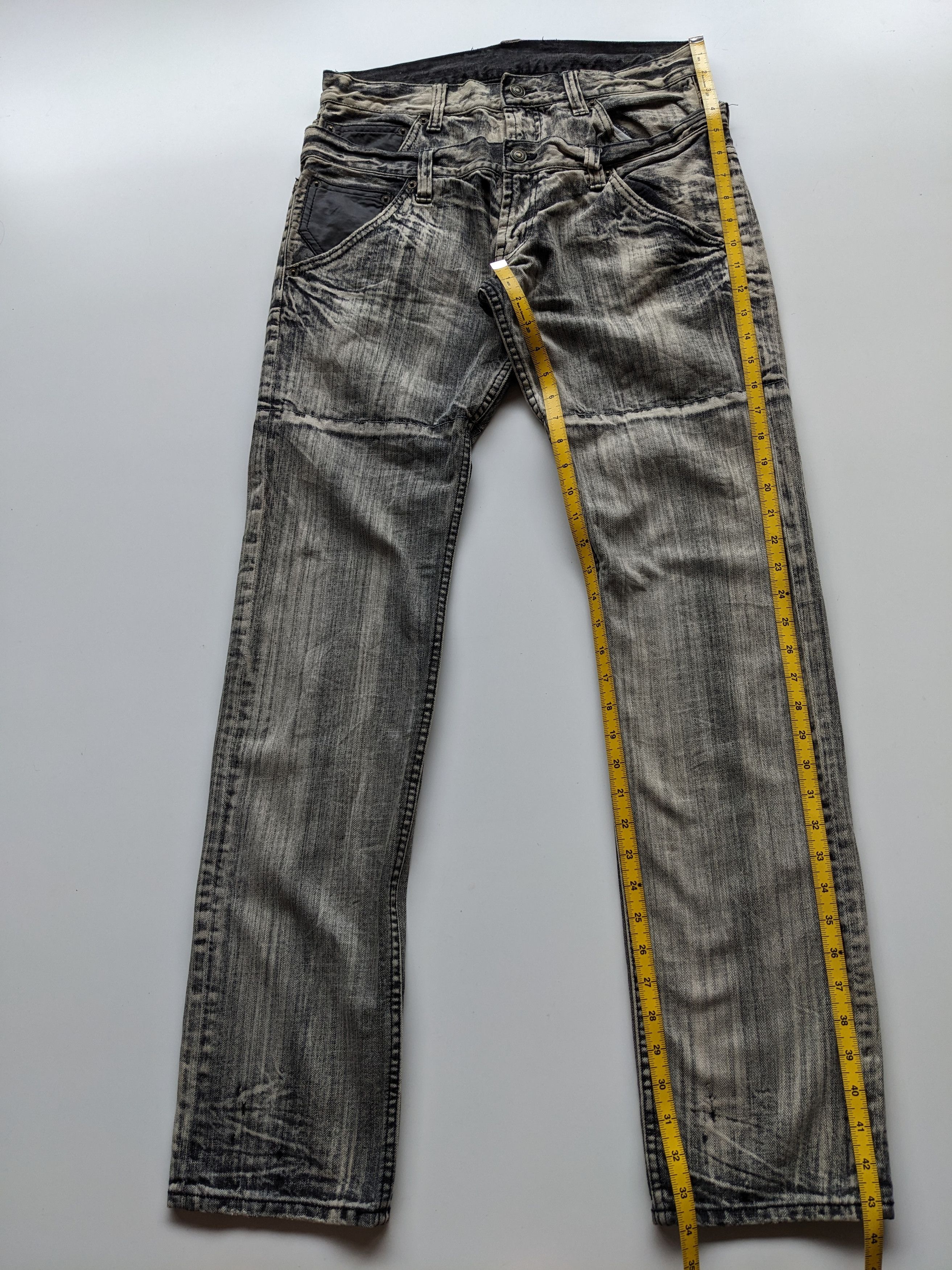 If Six Was Nine × Le Grande Bleu (L.G.B.) Japanese brand double waist acid wash Size US 32 / EU 48 - 9 Thumbnail