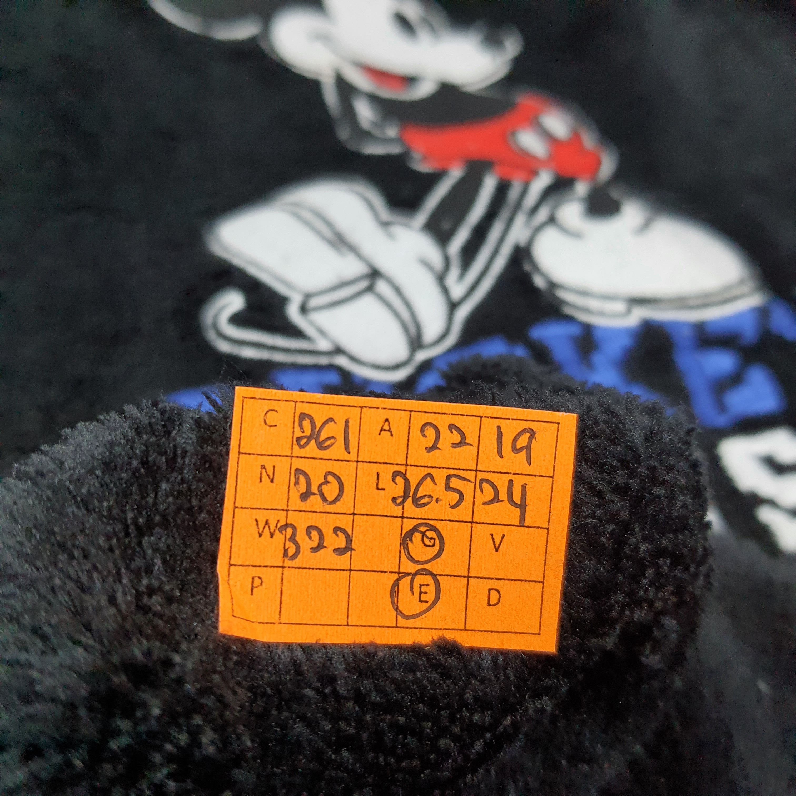 GU Vintage Disney Mickey Mouse Club House Sweatshirt C261N20 Size US M / EU 48-50 / 2 - 7 Thumbnail