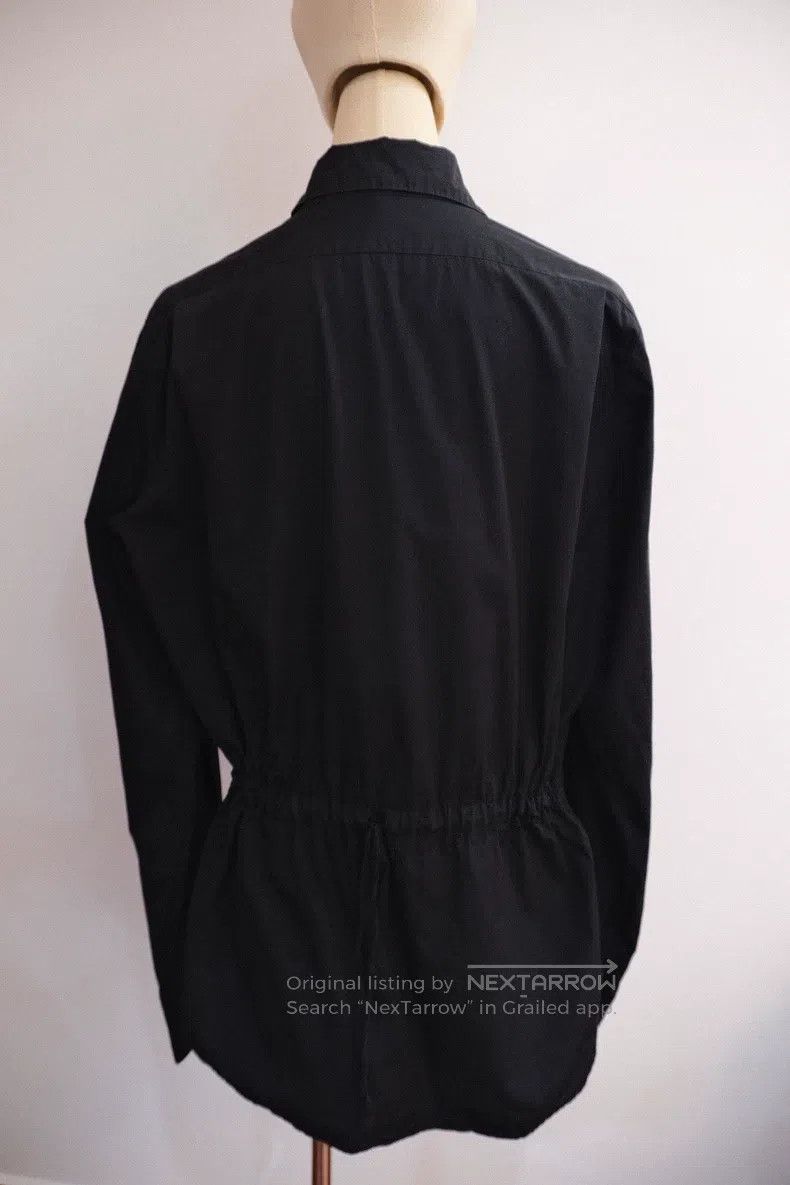 Ann Demeulemeester Ann Demeulemeester Black drawstring design shirt Size US L / EU 52-54 / 3 - 2 Thumbnail