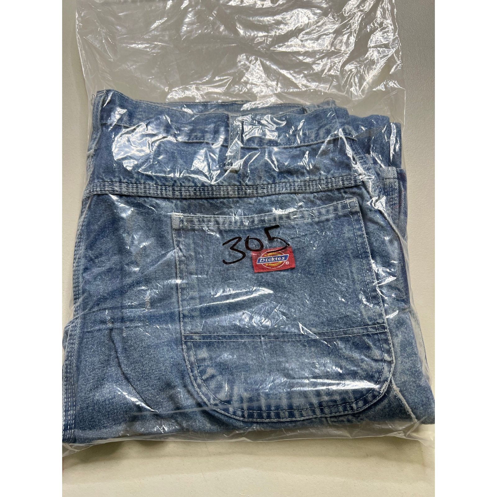 Dickies Dickies Jeans Mens Sz 40 Actual 37x29 Blue Talon VTG 80s Size US 40 / EU 56 - 17 Thumbnail
