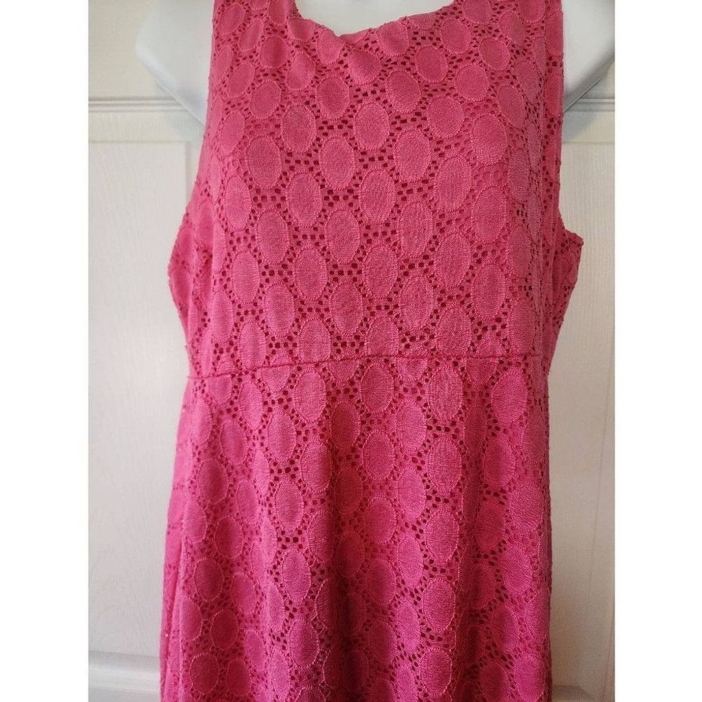 Other Motherhood Pink Lace Dress Size L / US 10 / IT 46 - 3 Thumbnail