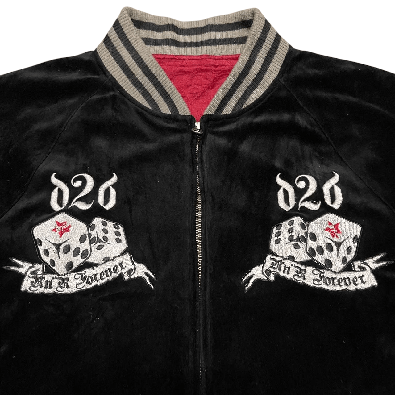A&G Rock Vintage Studio 696 "Rock N Roll Never Die" Velvet Jacket Size US XL / EU 56 / 4 - 7 Thumbnail