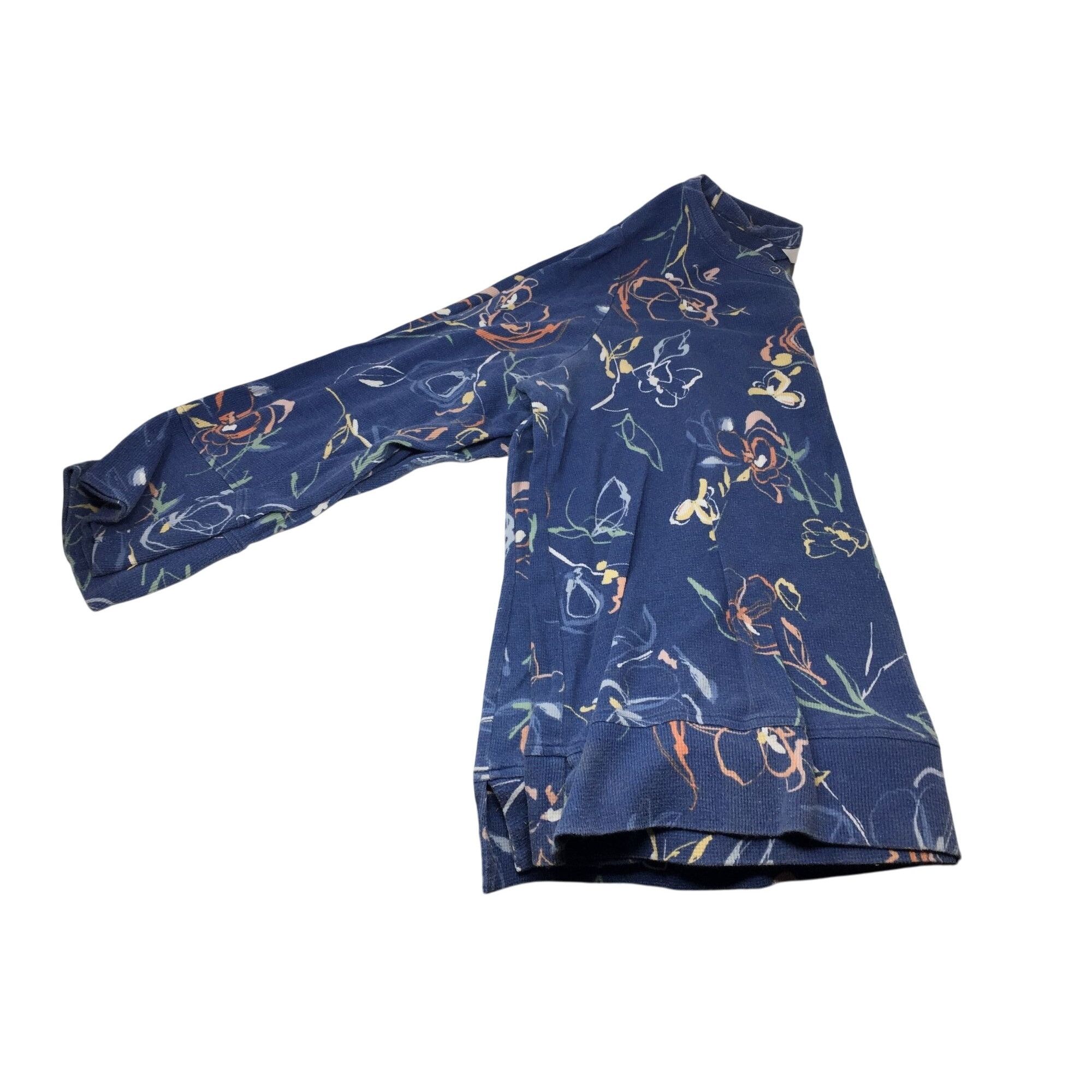 Other WOMEN'S CJ BANKS SIZE 2X LONG SLEEVE FLOWER PATTERNED SHIRT Size XXL / US 16-18 / IT 52-54 - 2 Thumbnail